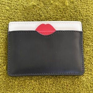Lulu Guinness Leather Card Holder